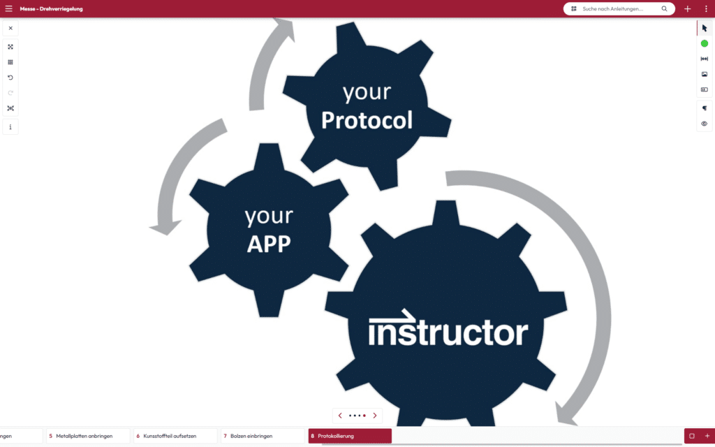 Bildschirmfoto: Schrittmedien iFrame