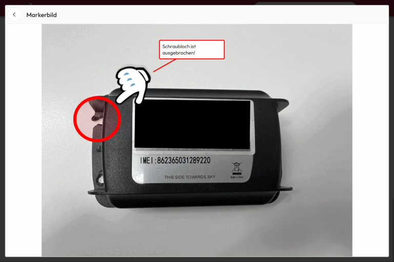 Bildschirmfoto: Arbeitsablauf Bilddokumentation Zoom